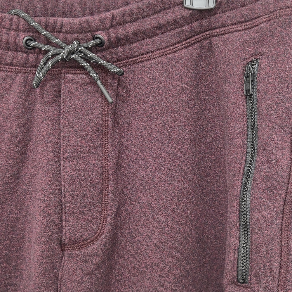 American Eagle Fleece Dark Plum Jogger Pants Mens  Active Loungewear Sz Large - Picture 5 of 16